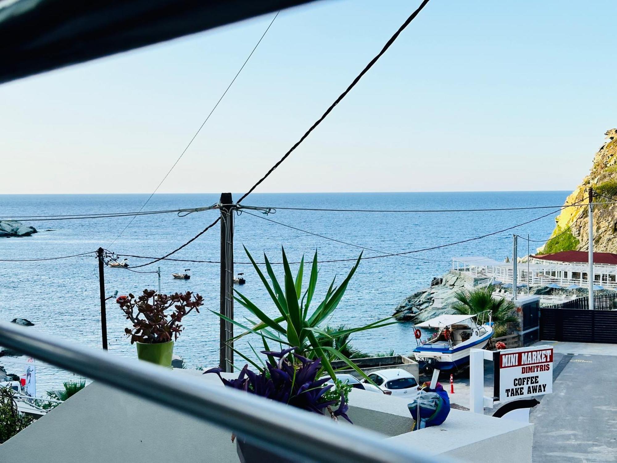 Popis Sea View Apartments Agia Pelagia  Bagian luar foto
