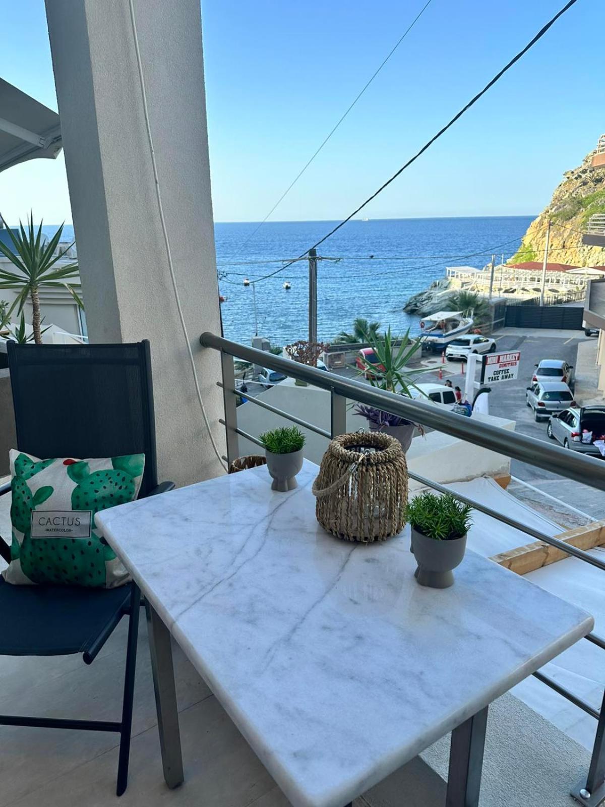 Popis Sea View Apartments Agia Pelagia  Bagian luar foto