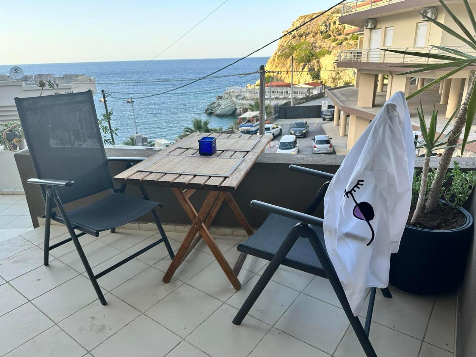 Popis Sea View Apartments Agia Pelagia  Bagian luar foto