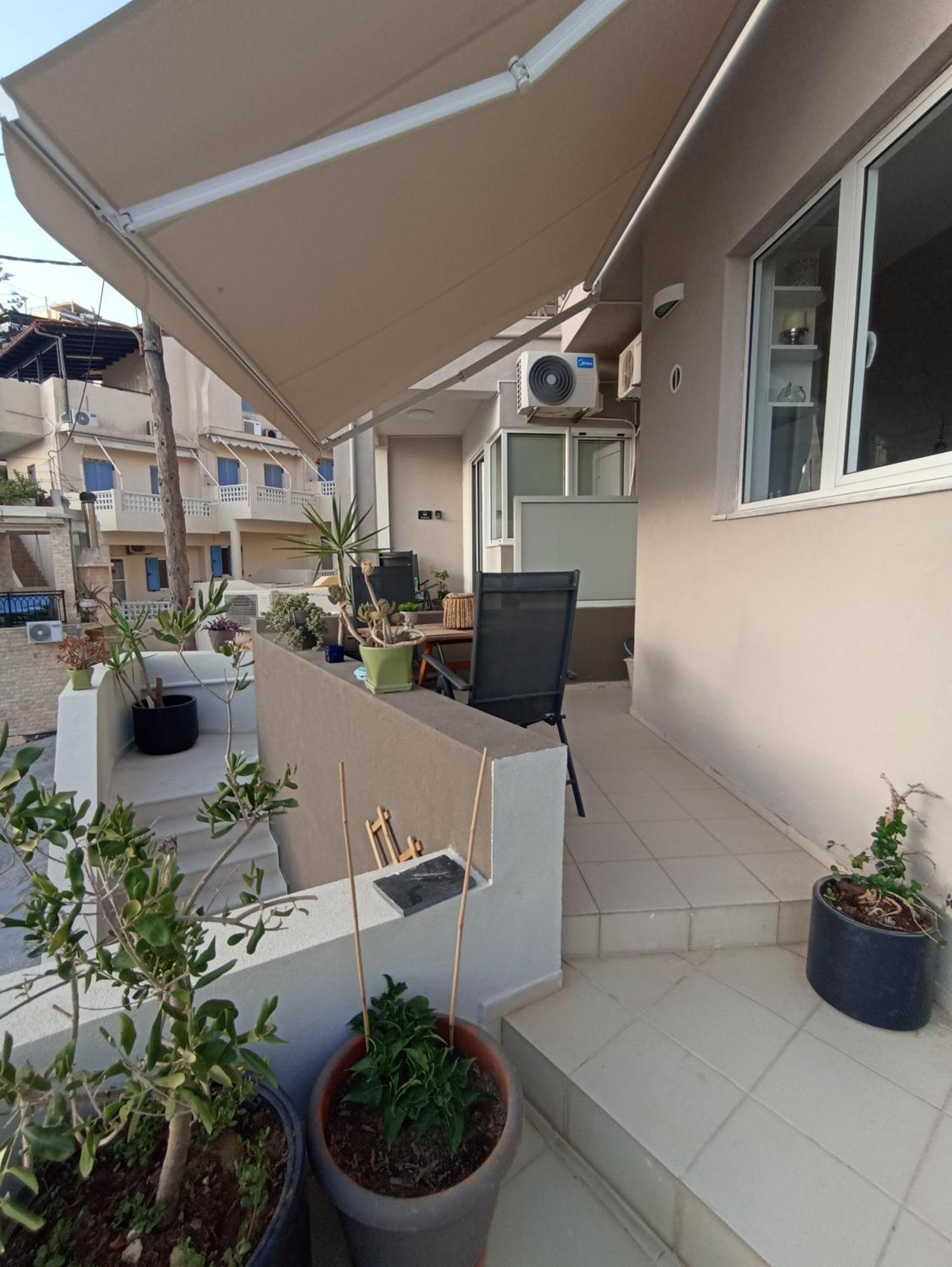 Popis Sea View Apartments Agia Pelagia  Bagian luar foto