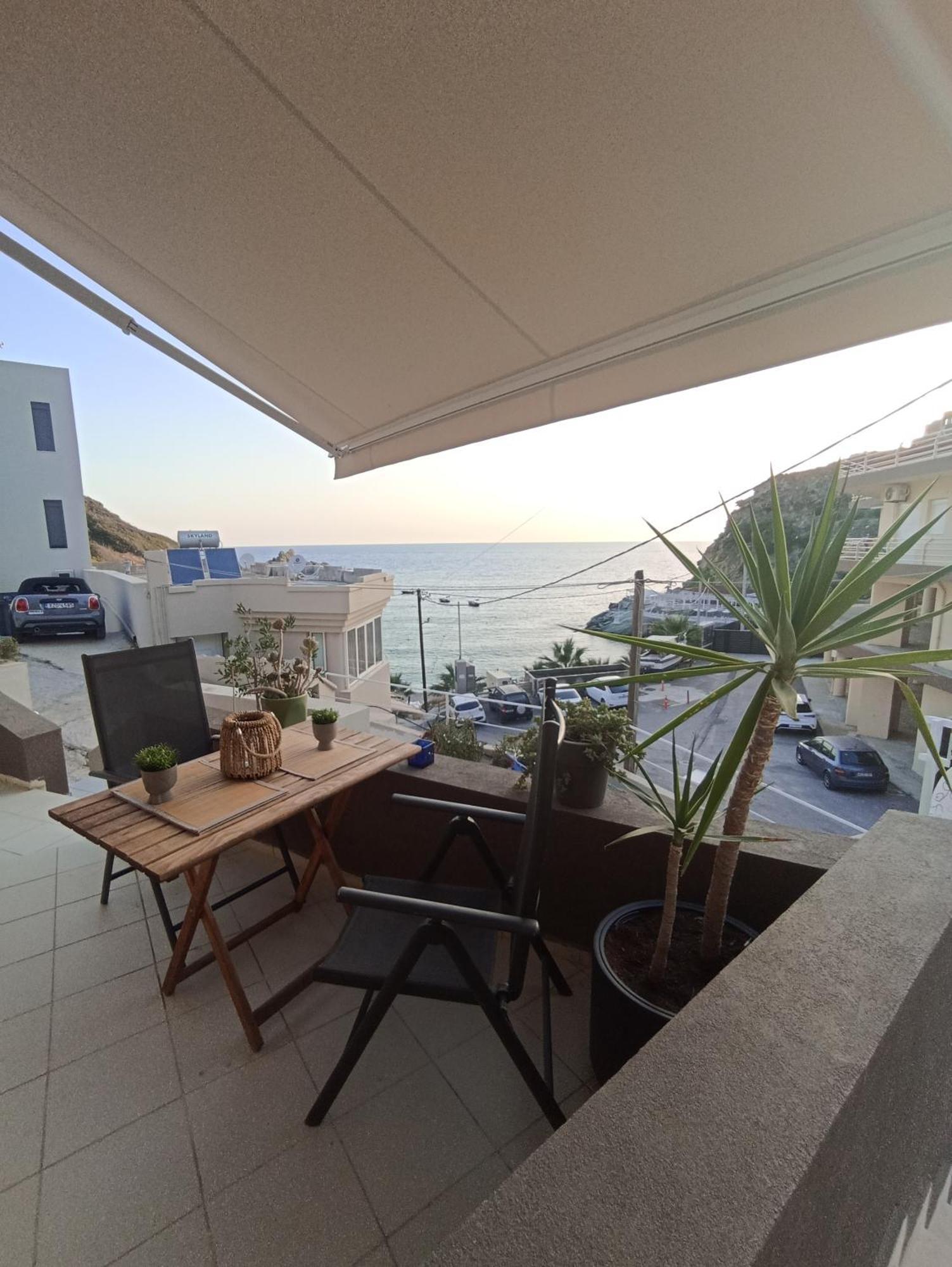 Popis Sea View Apartments Agia Pelagia  Bagian luar foto