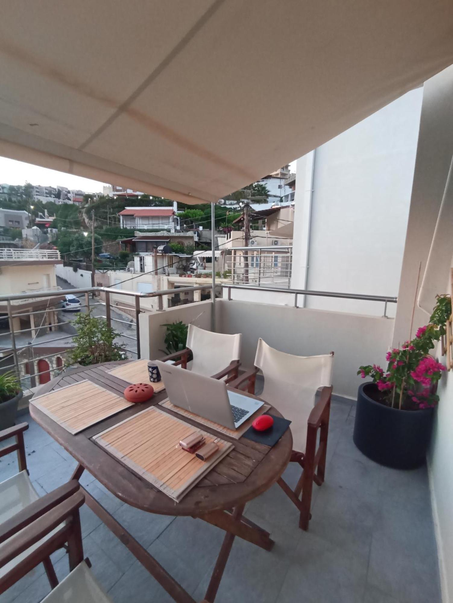 Popis Sea View Apartments Agia Pelagia  Bagian luar foto