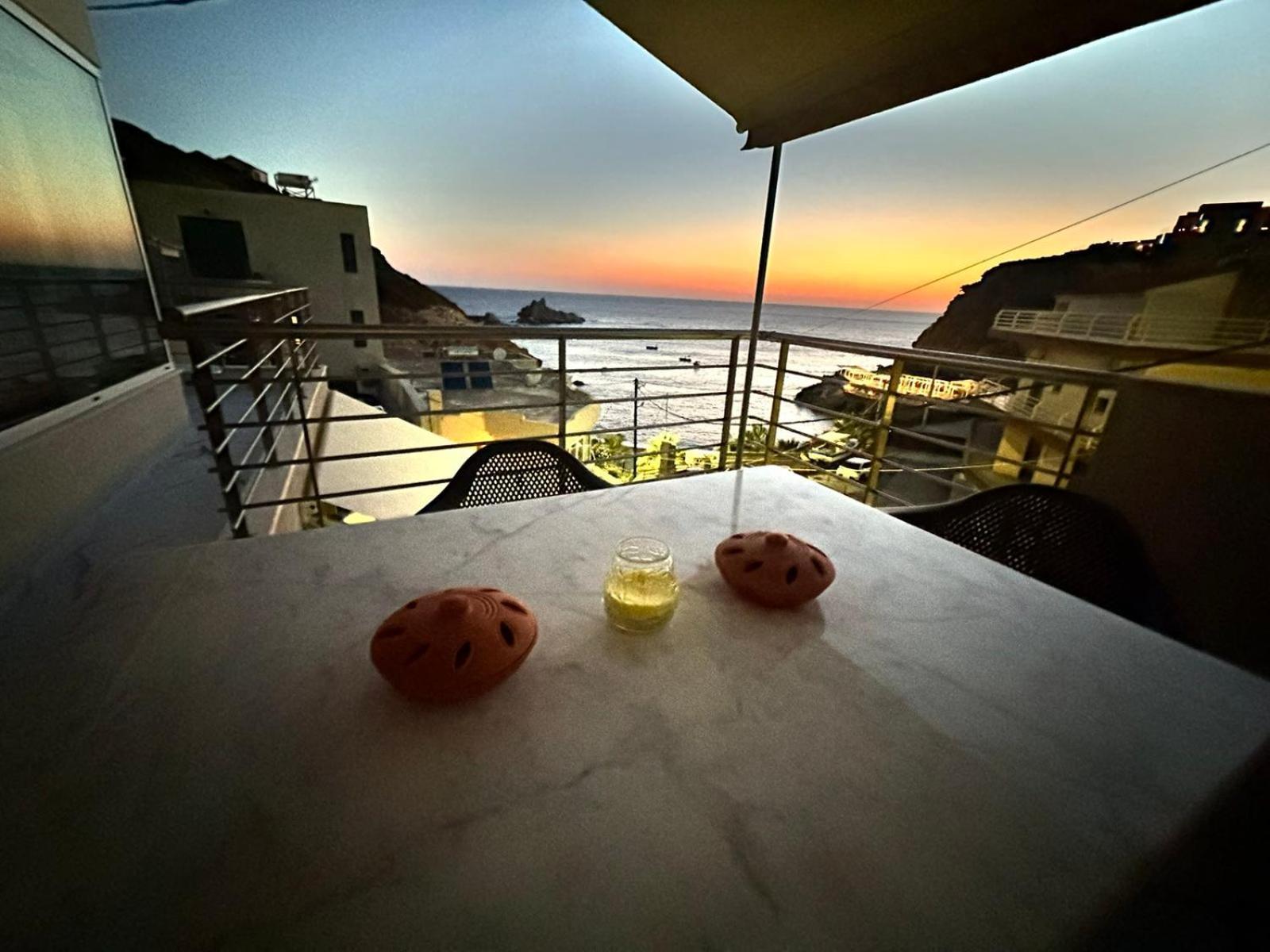 Popis Sea View Apartments Agia Pelagia  Bagian luar foto