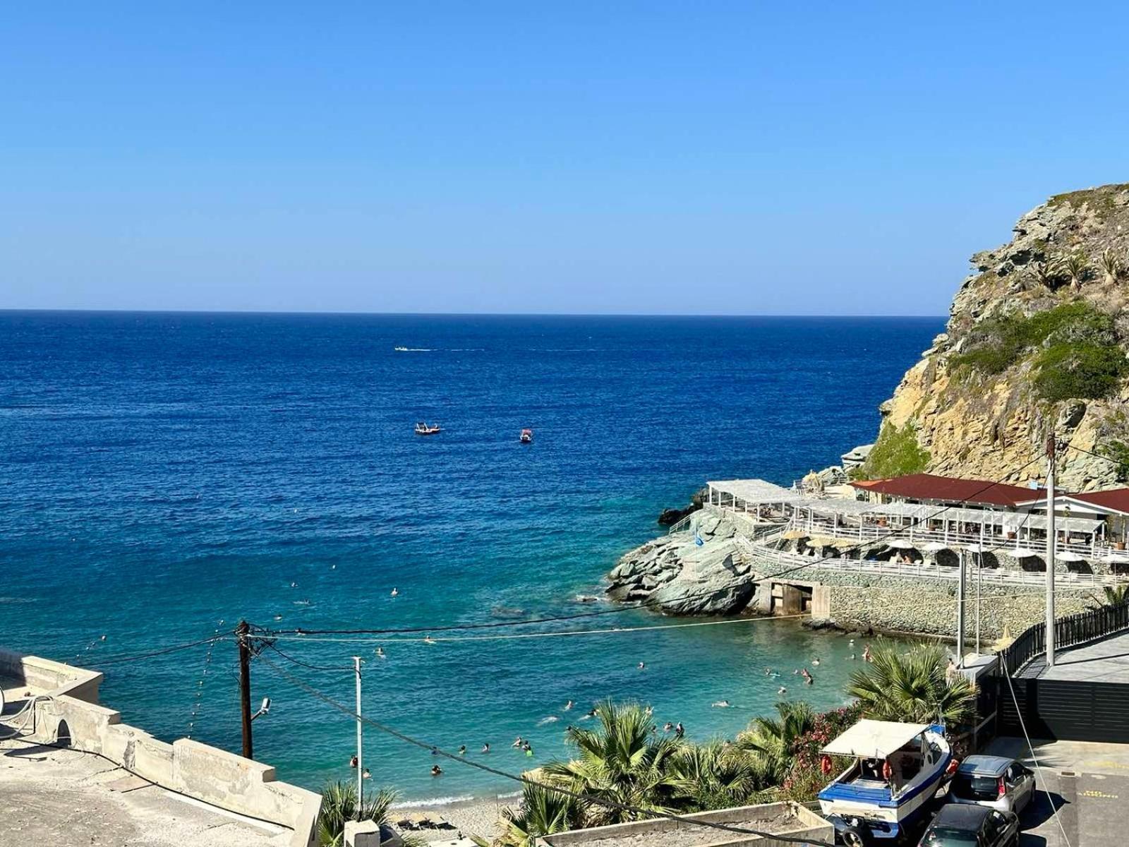 Popis Sea View Apartments Agia Pelagia  Bagian luar foto