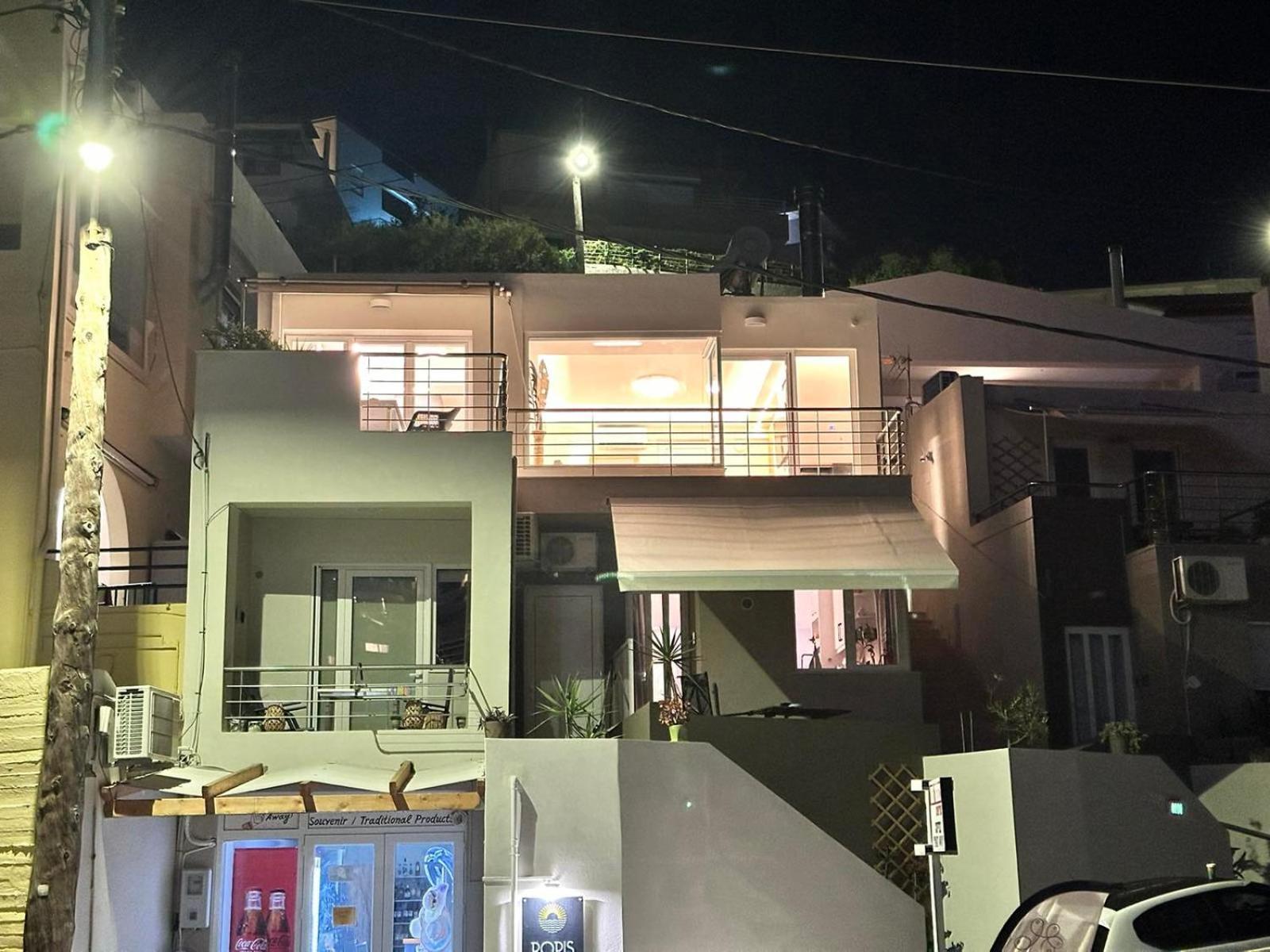 Popis Sea View Apartments Agia Pelagia  Bagian luar foto