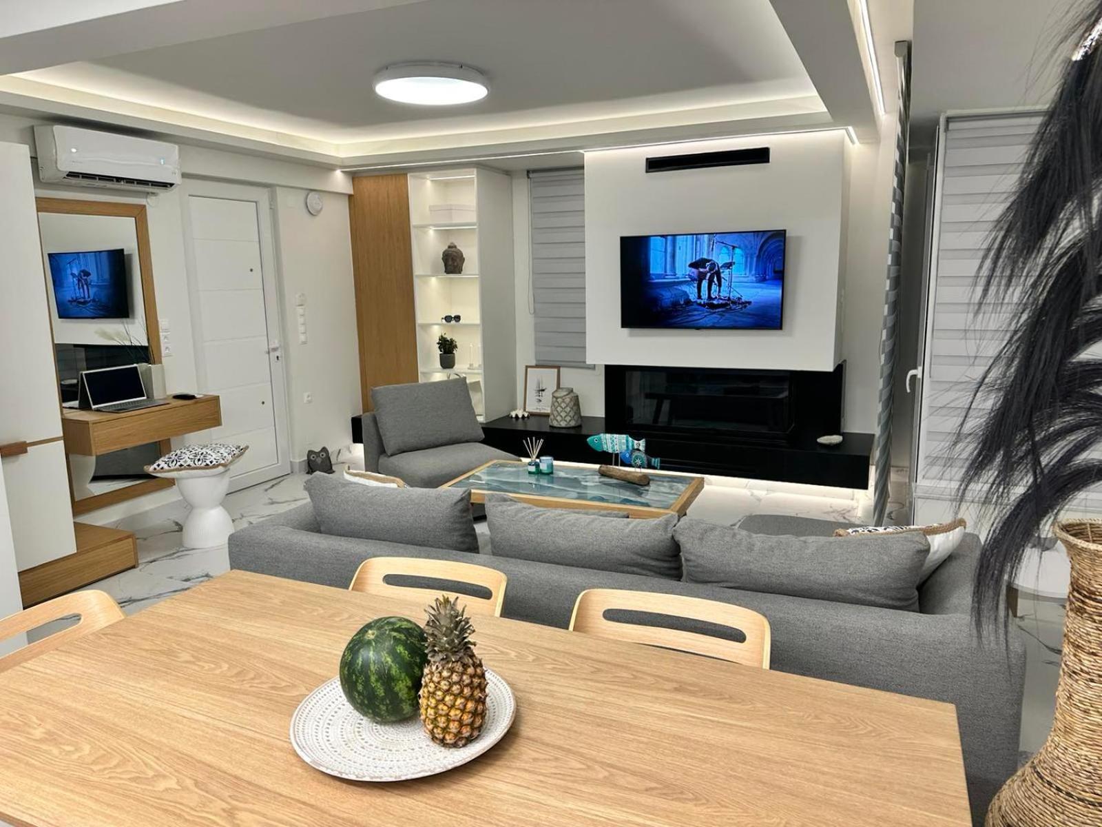 Popis Sea View Apartments Agia Pelagia  Bagian luar foto