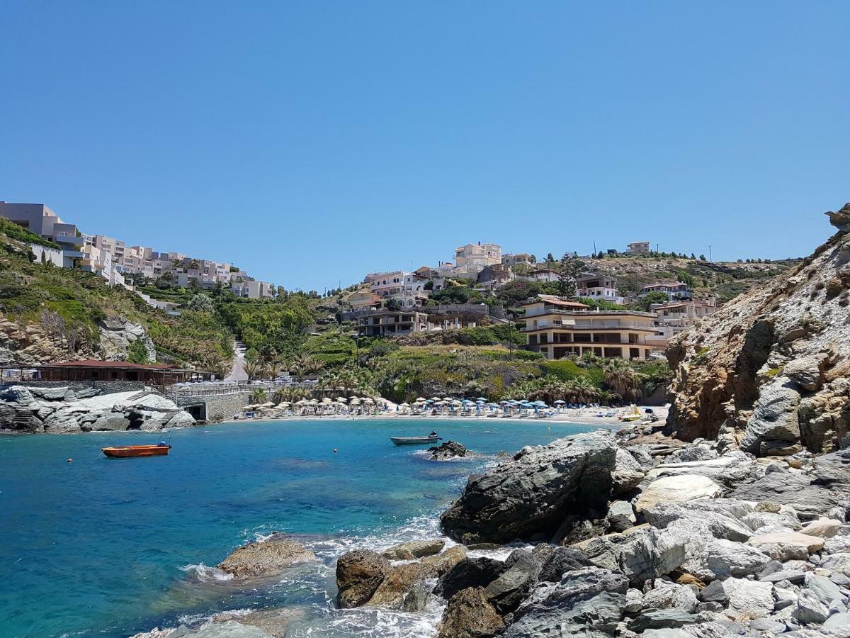 Popis Sea View Apartments Agia Pelagia  Bagian luar foto