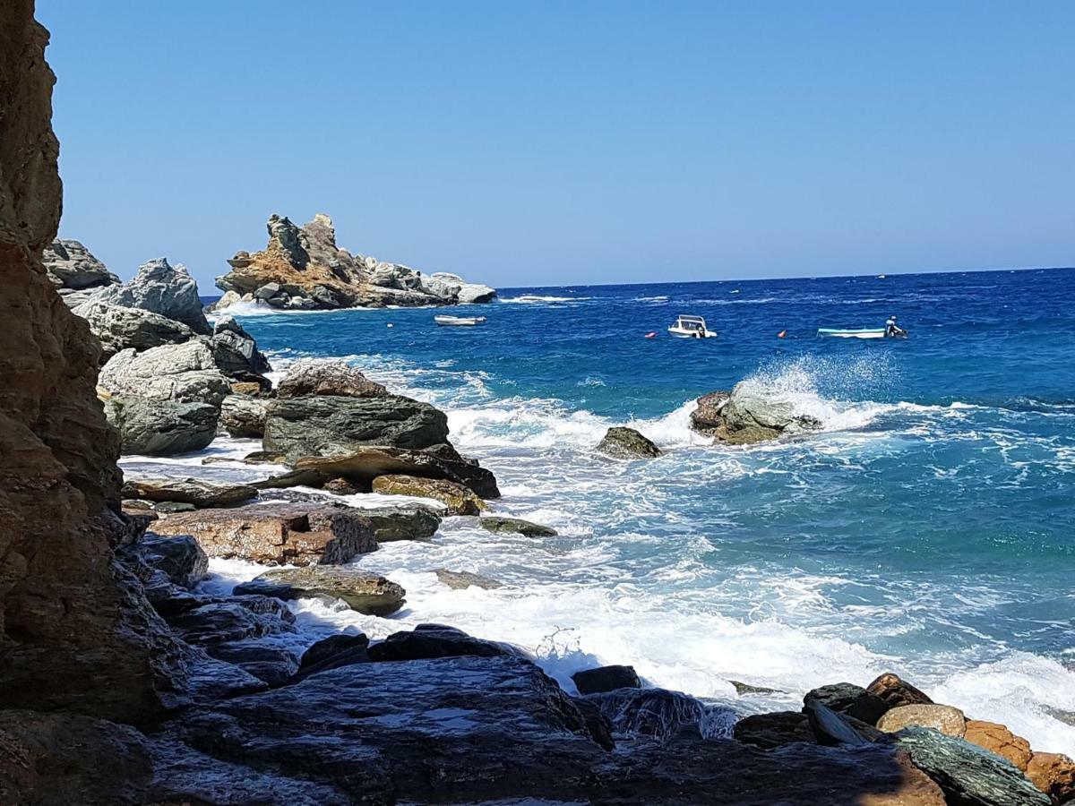 Popis Sea View Apartments Agia Pelagia  Bagian luar foto