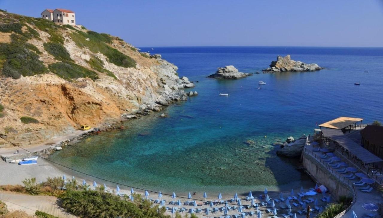 Popis Sea View Apartments Agia Pelagia  Bagian luar foto
