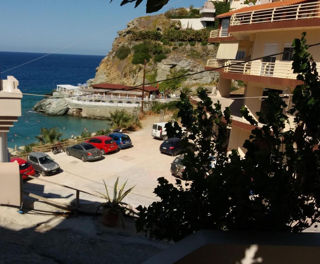 Popis Sea View Apartments Agia Pelagia  Bagian luar foto